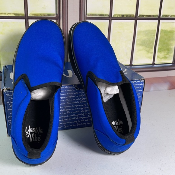 Yes We Vibe FLUORESCENT BLUE - Picture 3 of 5